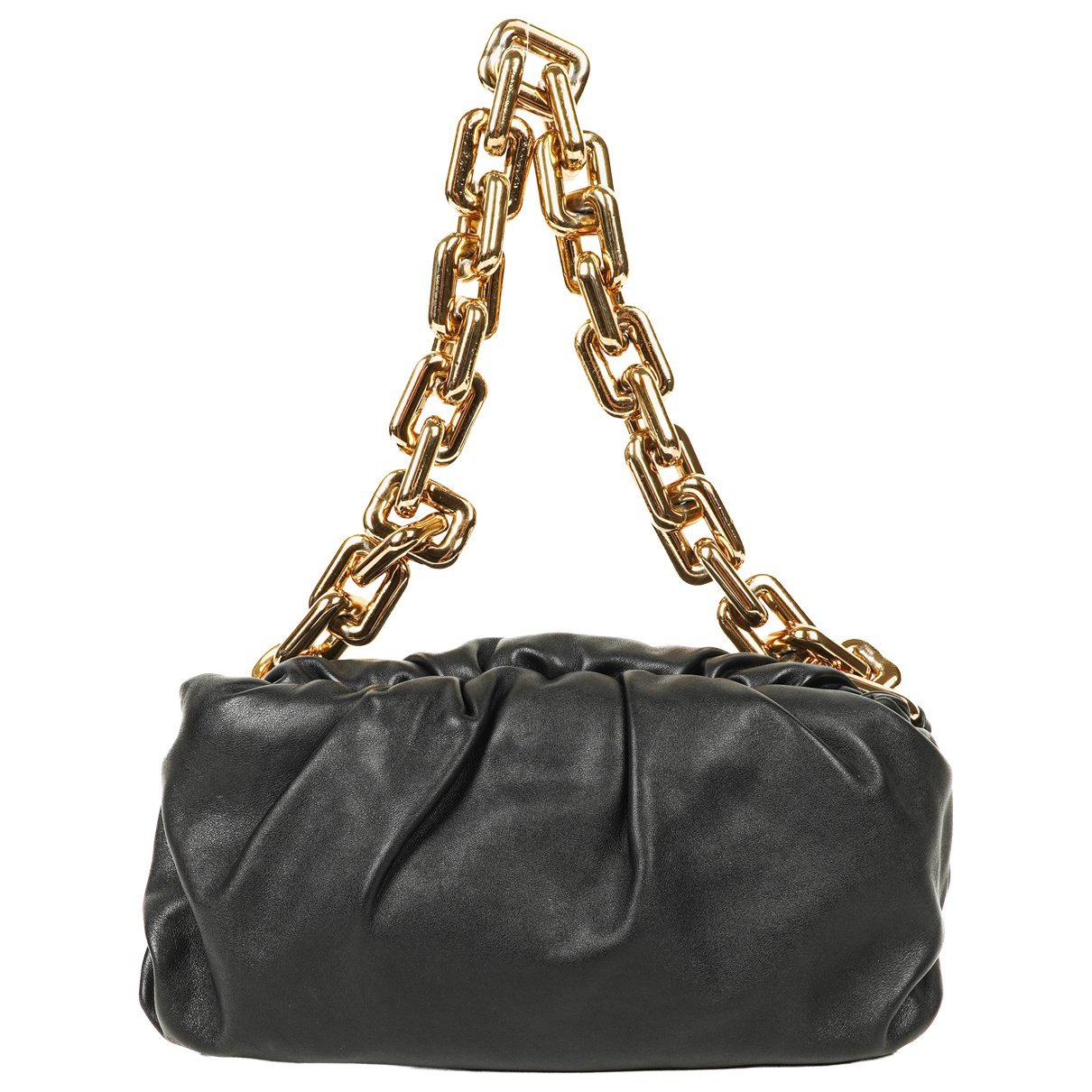 Chain Pouch leather handbag