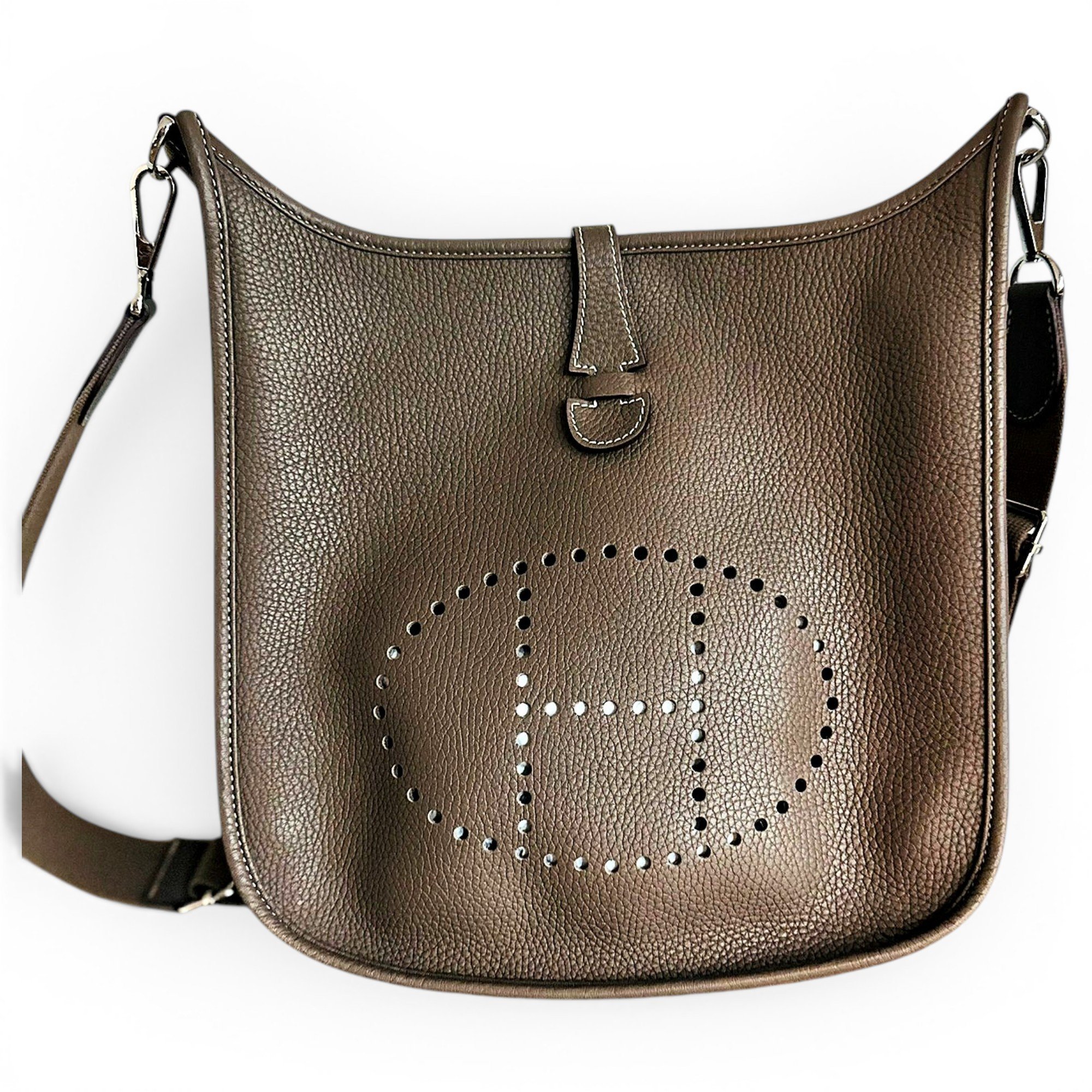 Evelyne leather crossbody bag