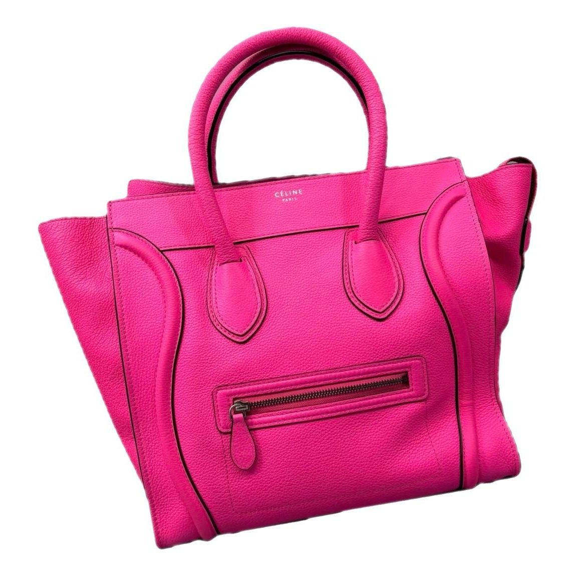 Luggage leather handbag
