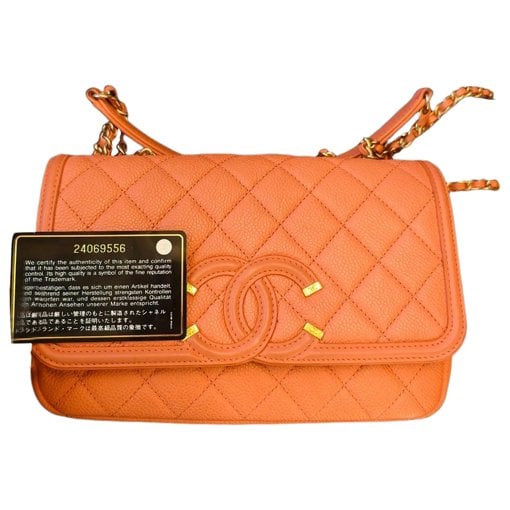 Leather handbag