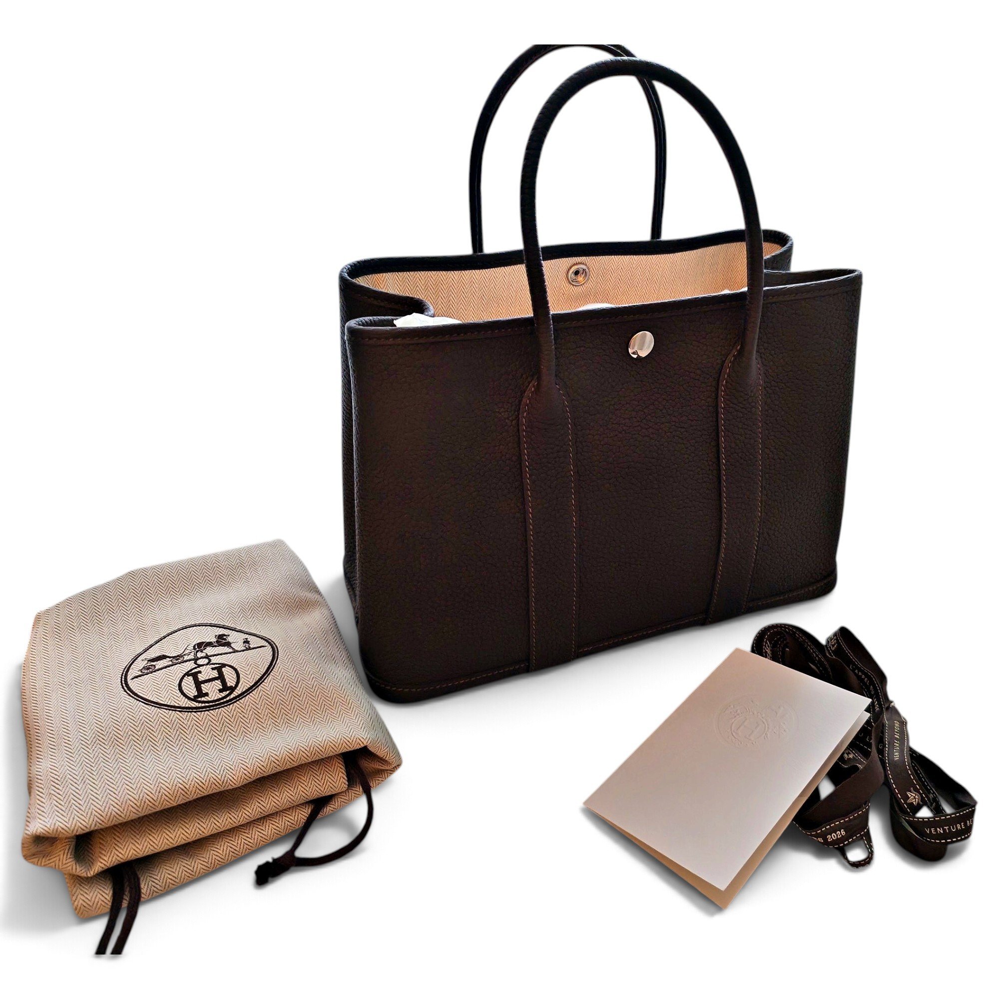 Garden Party leather tote