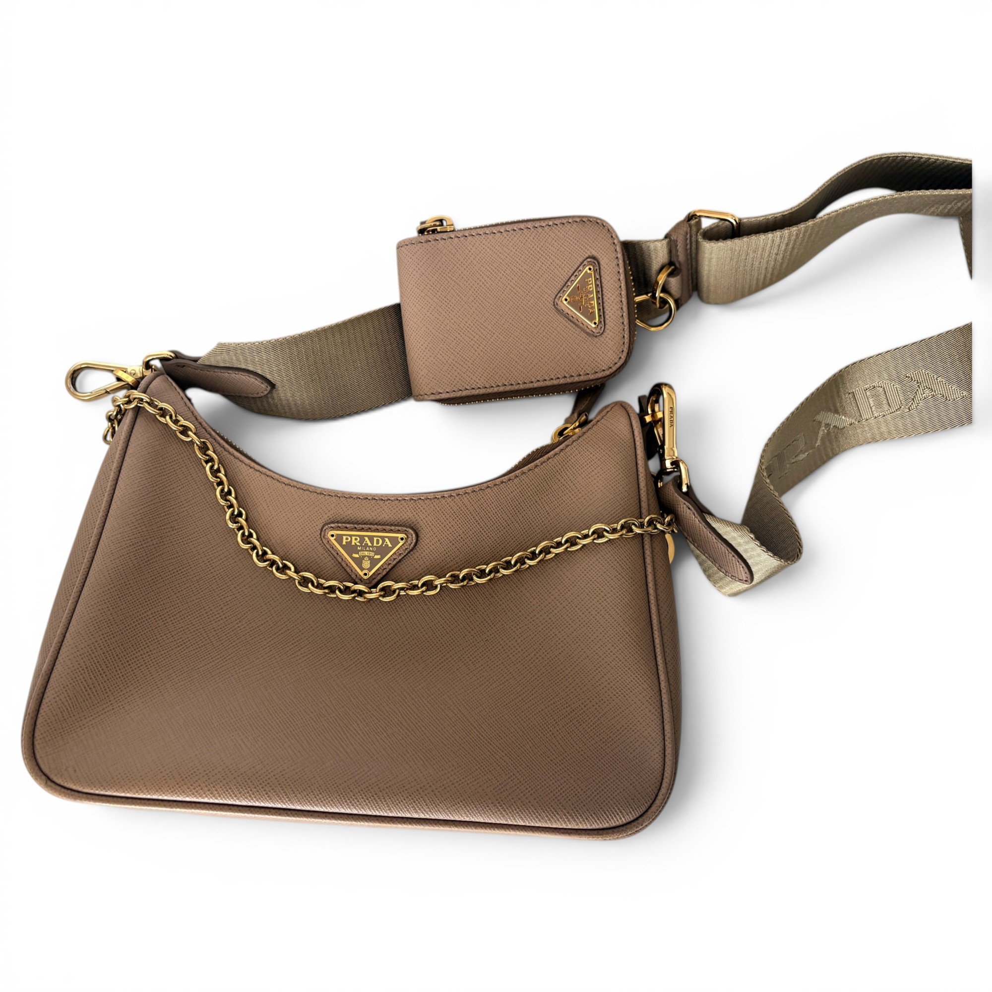 Re-Edition 2005 leather crossbody bag