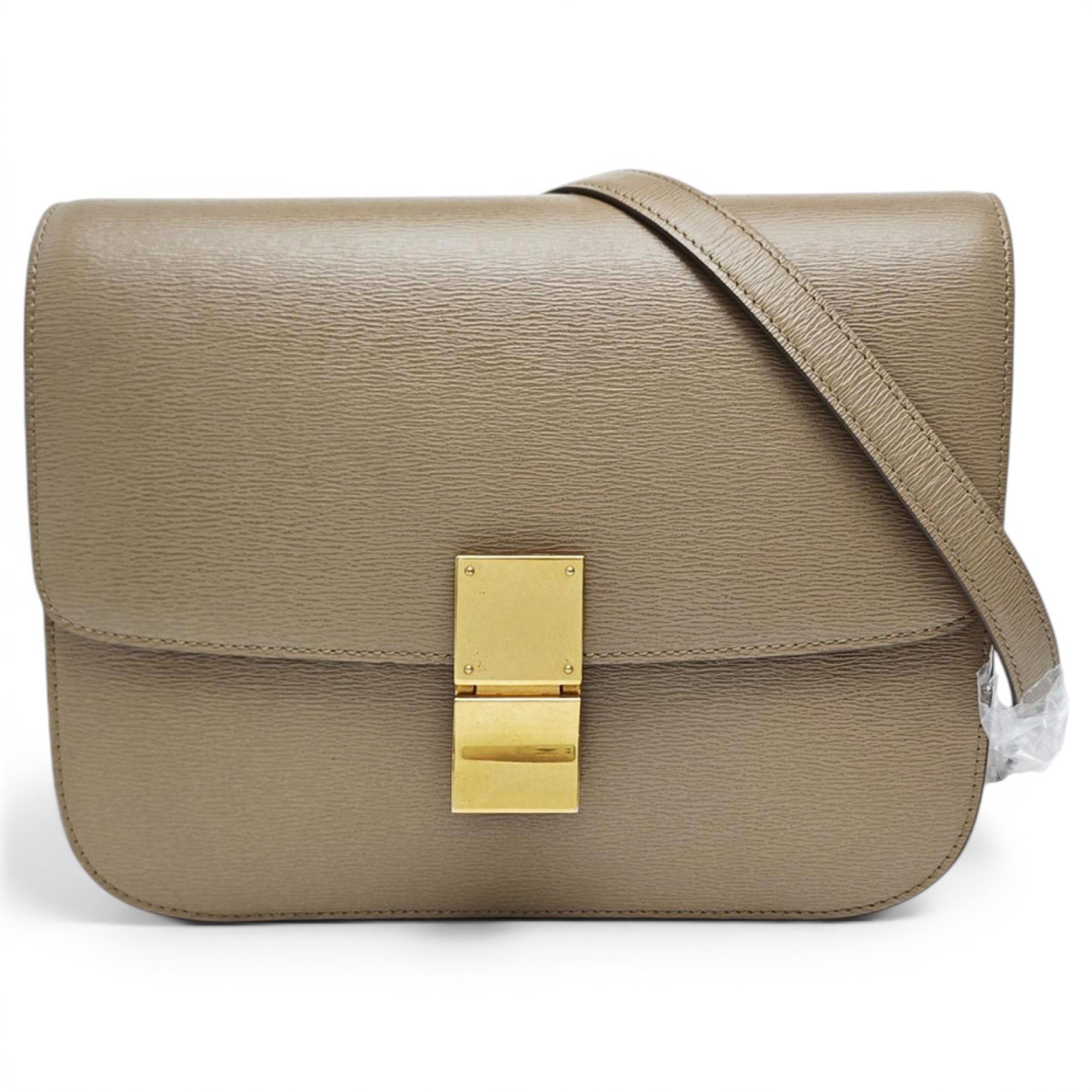 Classic leather handbag
