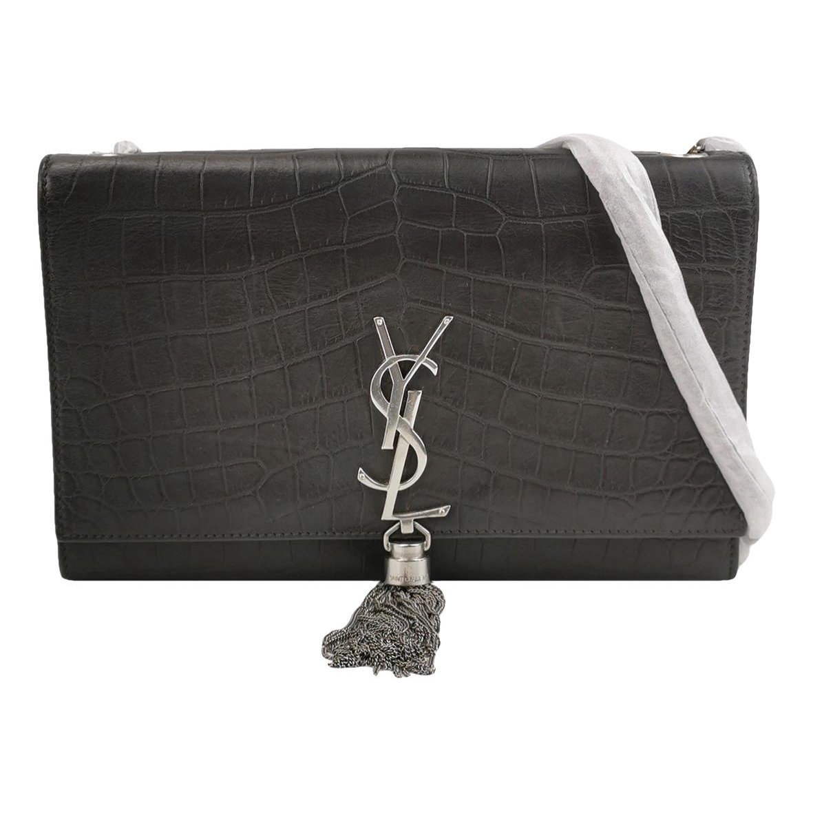 Pompom Kate leather crossbody bag