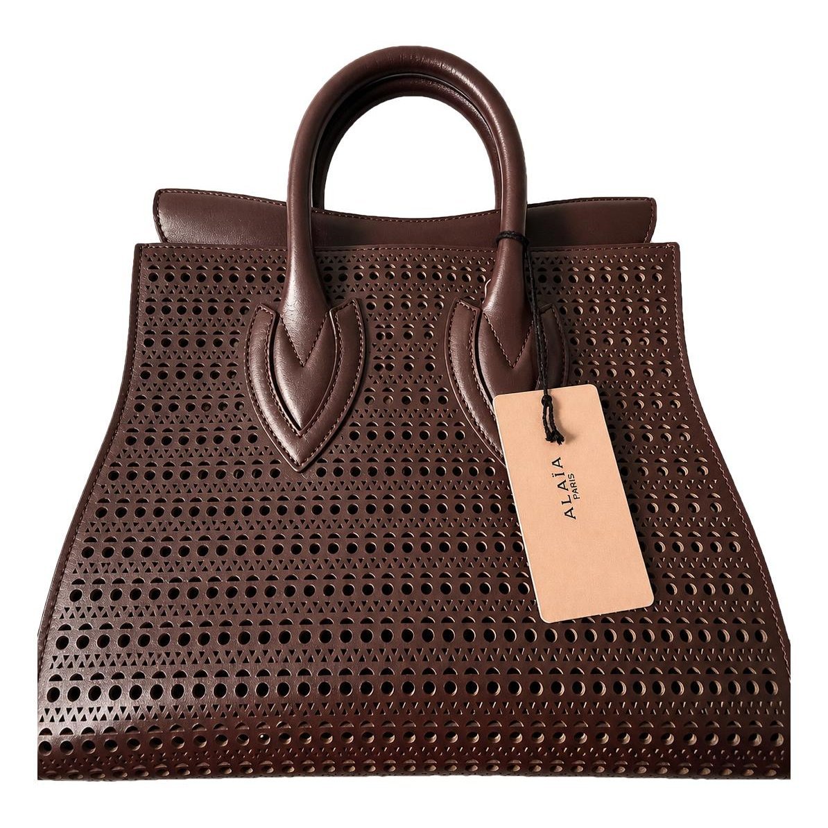 Leather handbag