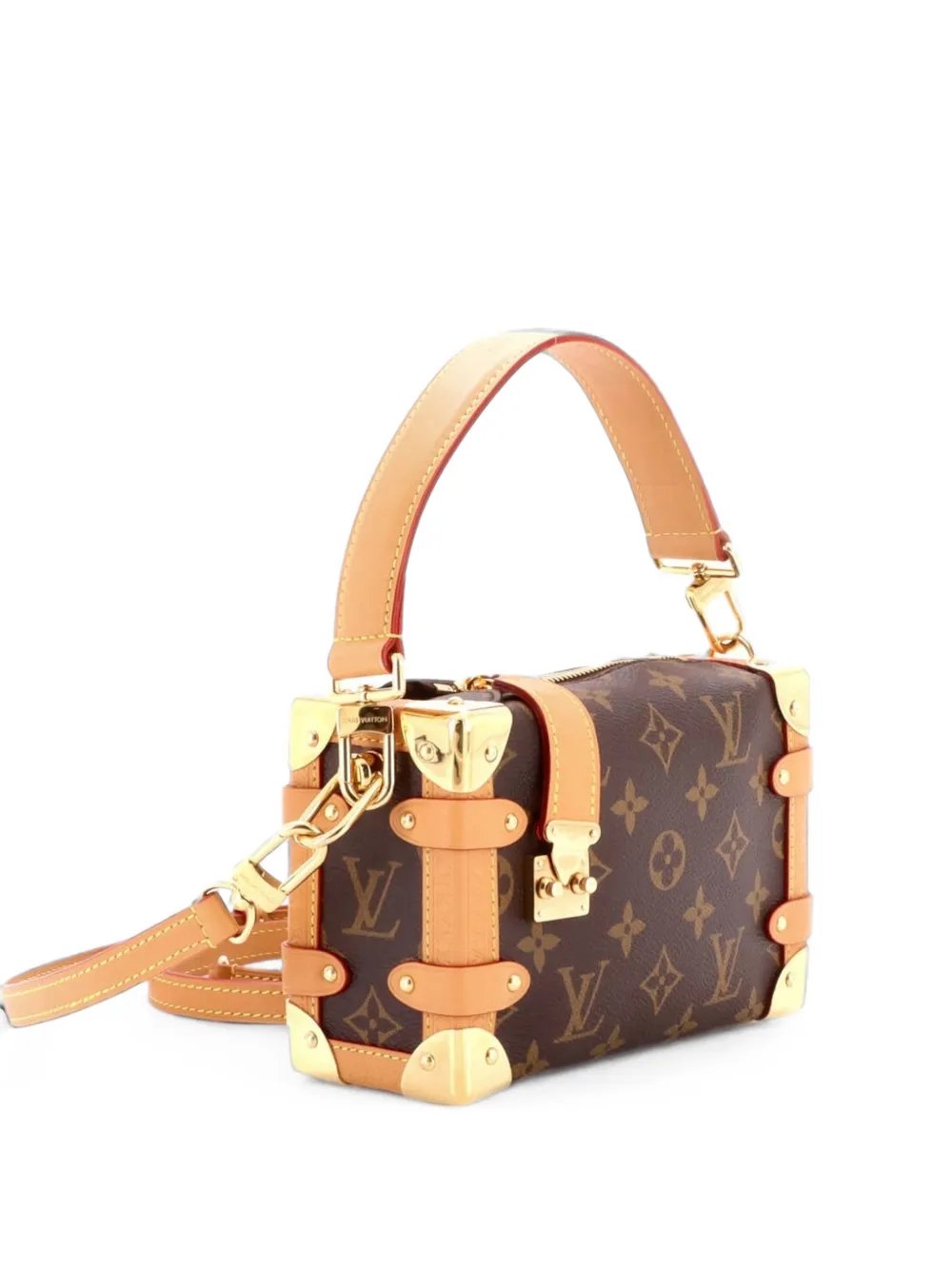 Side Trunk Handbag Monogram Canvas PM shoulder bag
