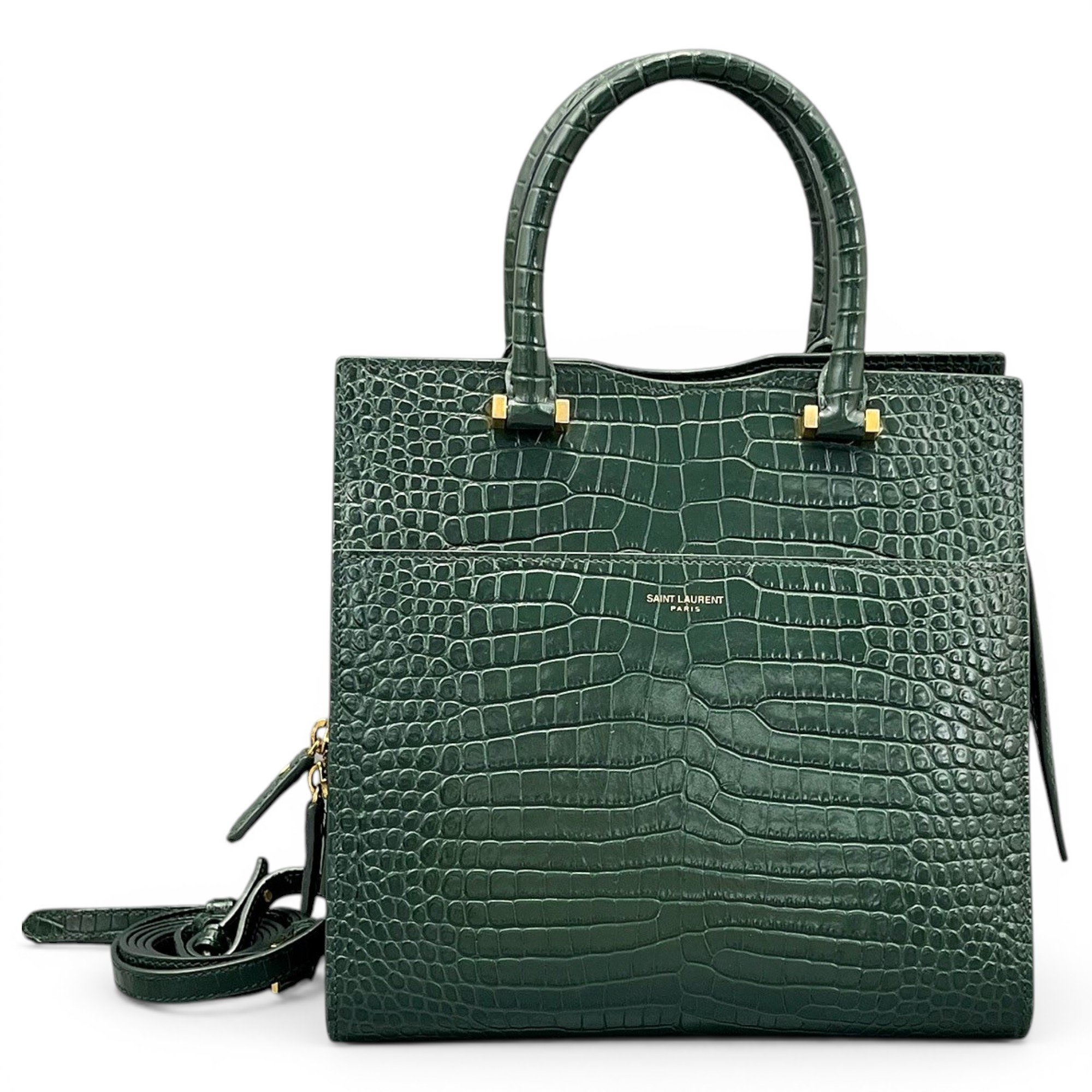 Uptown leather handbag