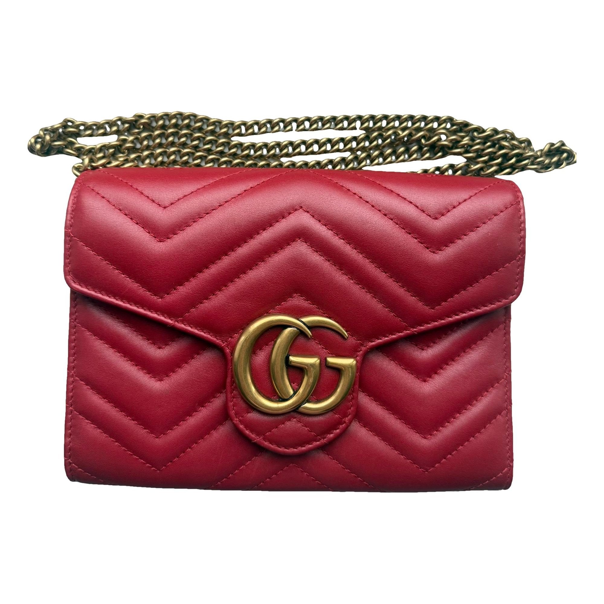 GG Marmont Chain leather handbag