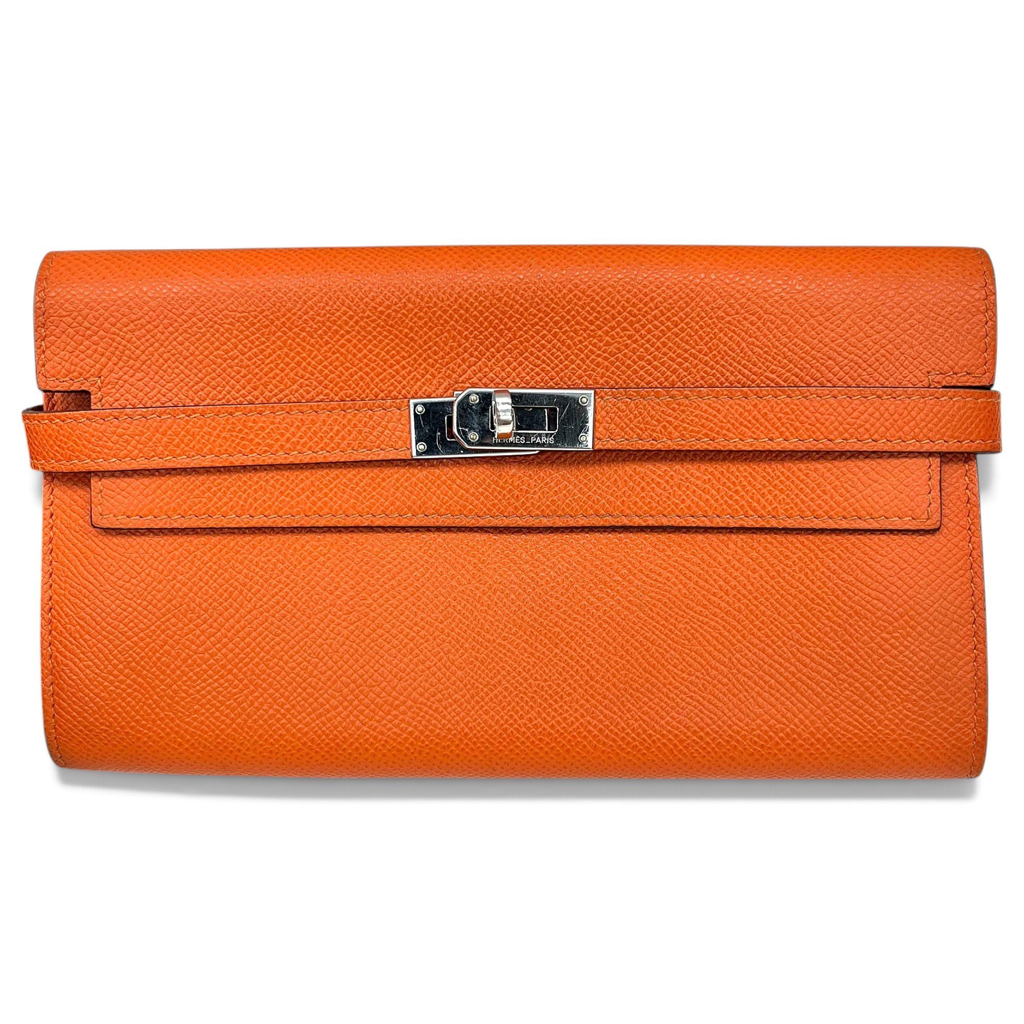 Kelly to go leather clutch bag