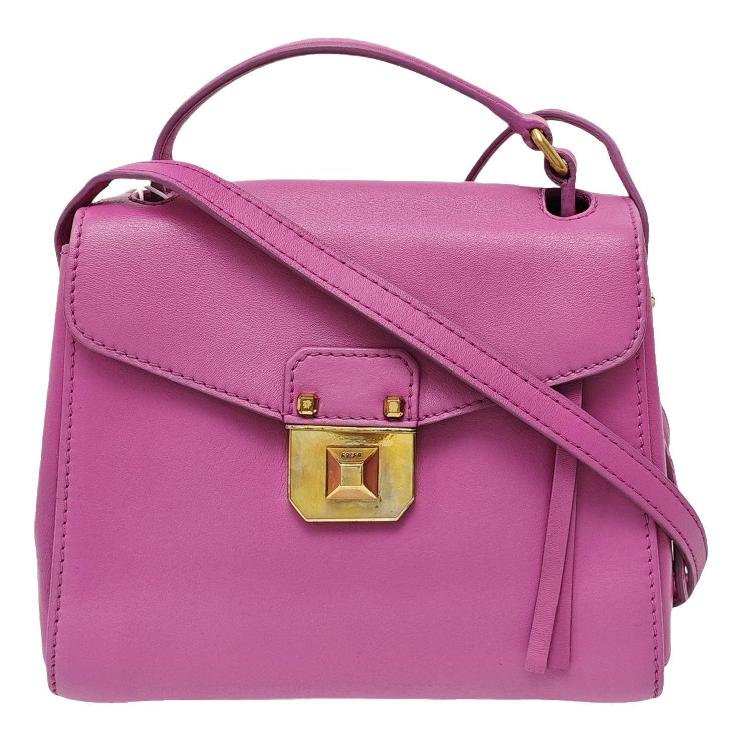 Leather handbag