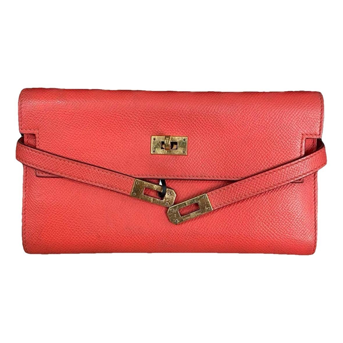 Kelly to go leather clutch bag