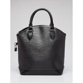 Louis Vuitton Louis Vuitton Black Epi Leather Lockit Bag