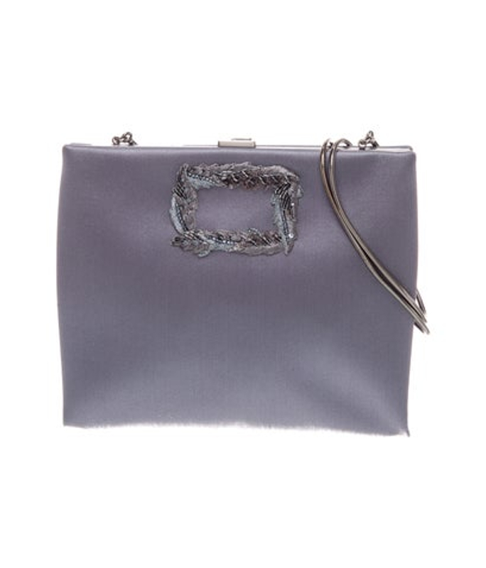 Roger Vivier Vivier Satin Evening Bag