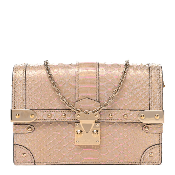 Louis Vuitton Snakeskin Petite Malle