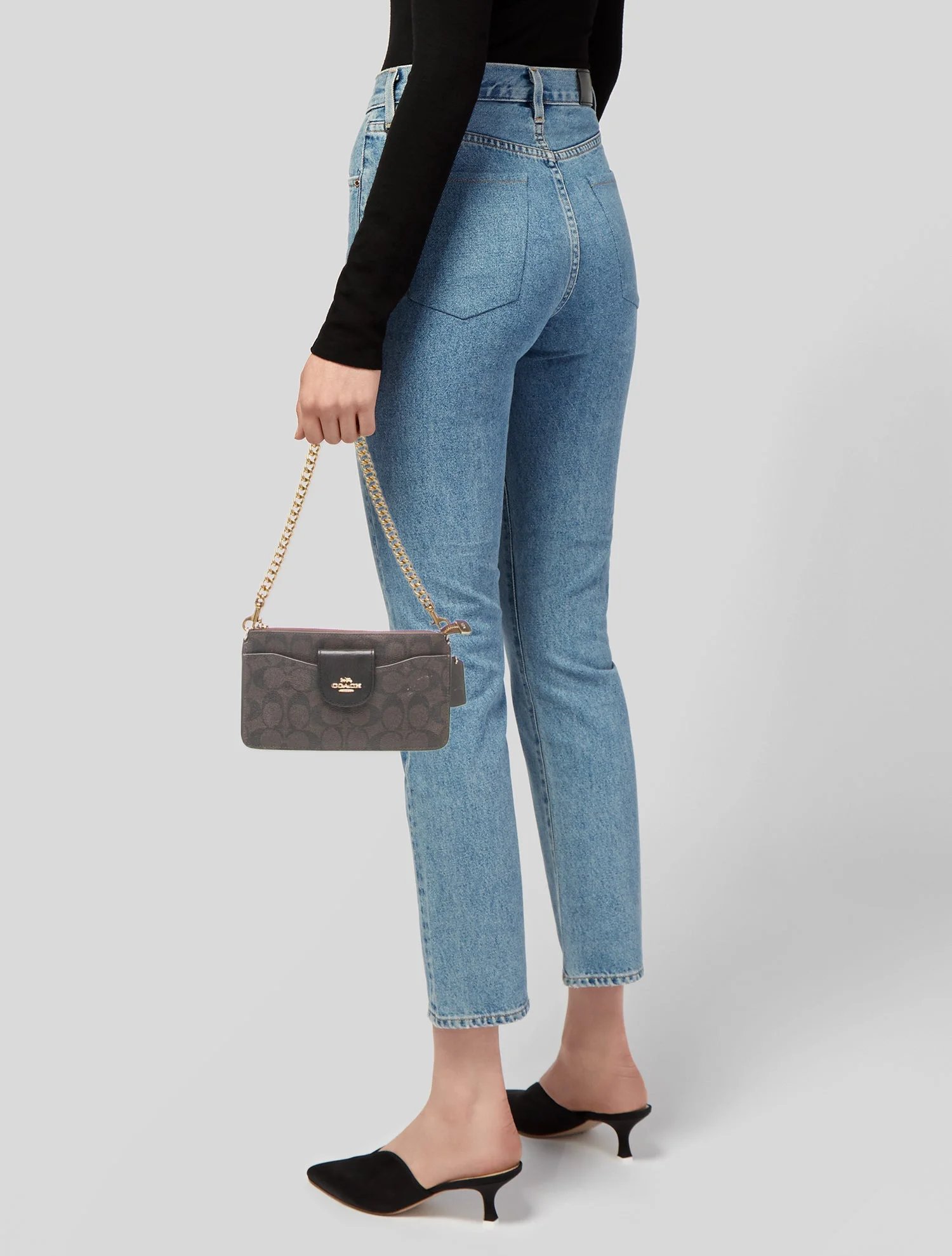 Coach Leather Shoulder Bag
