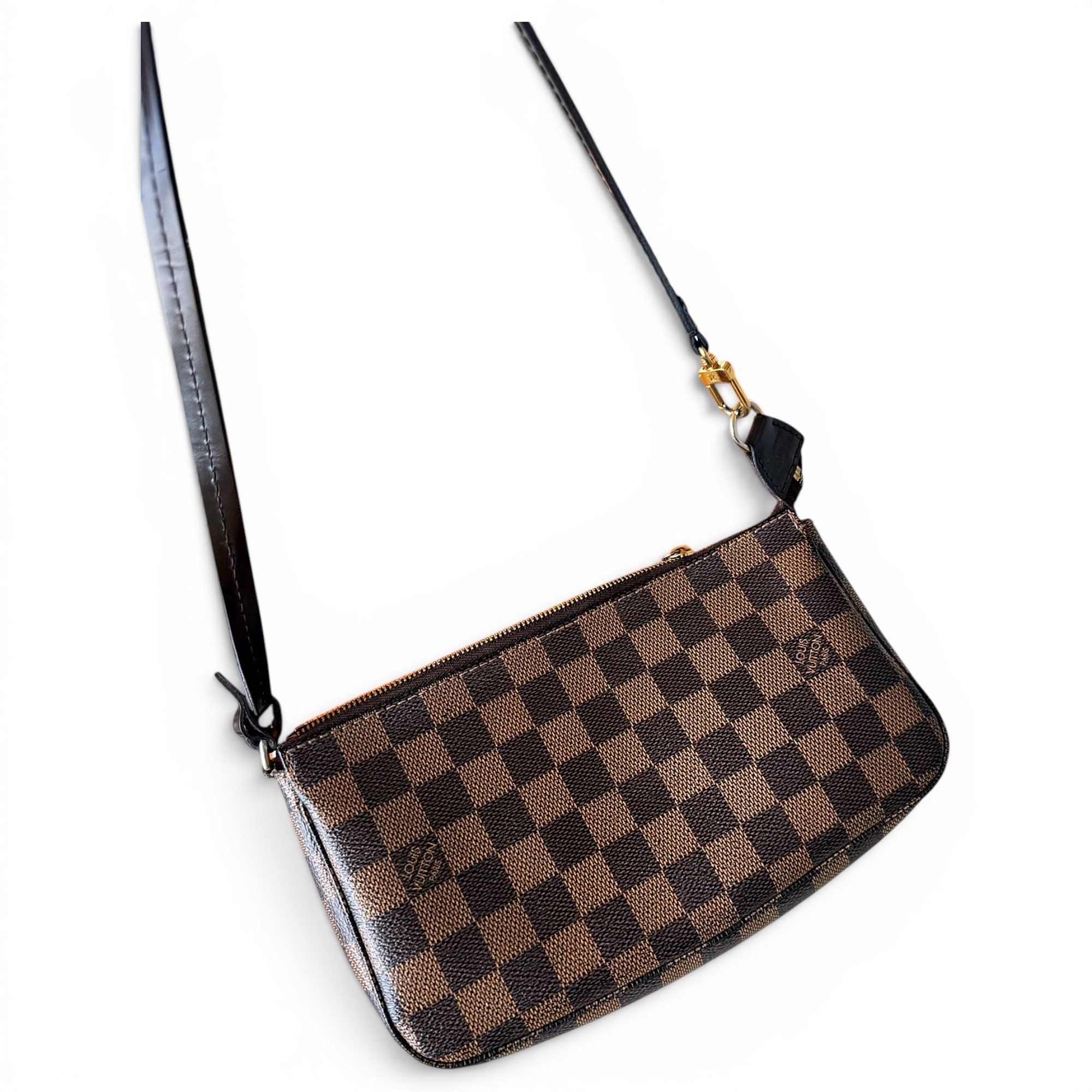 Pochette Accessoire leather handbag