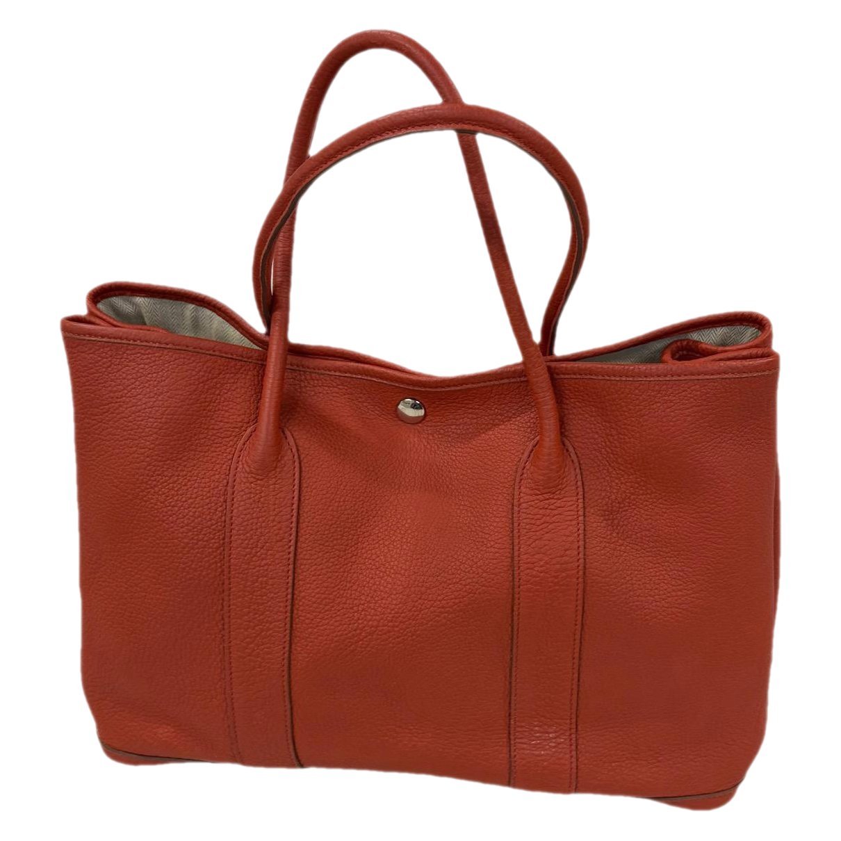Garden Party leather handbag