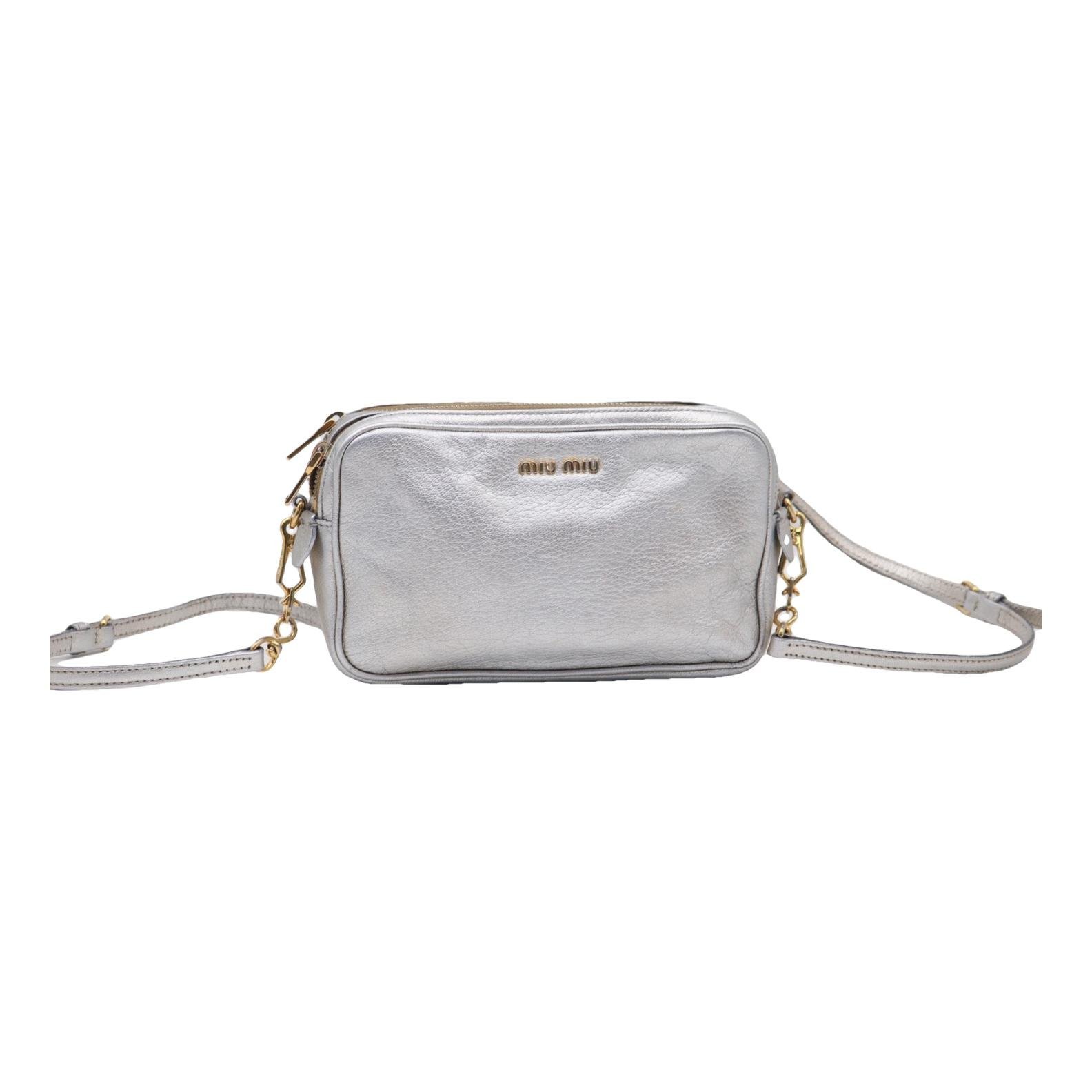 Leather crossbody bag