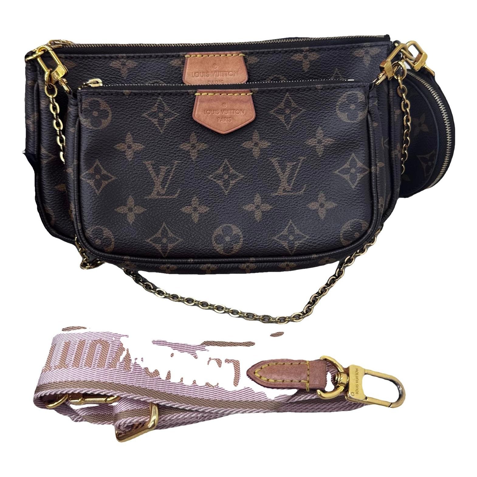 Multi Pochette Accessoires leather crossbody bag