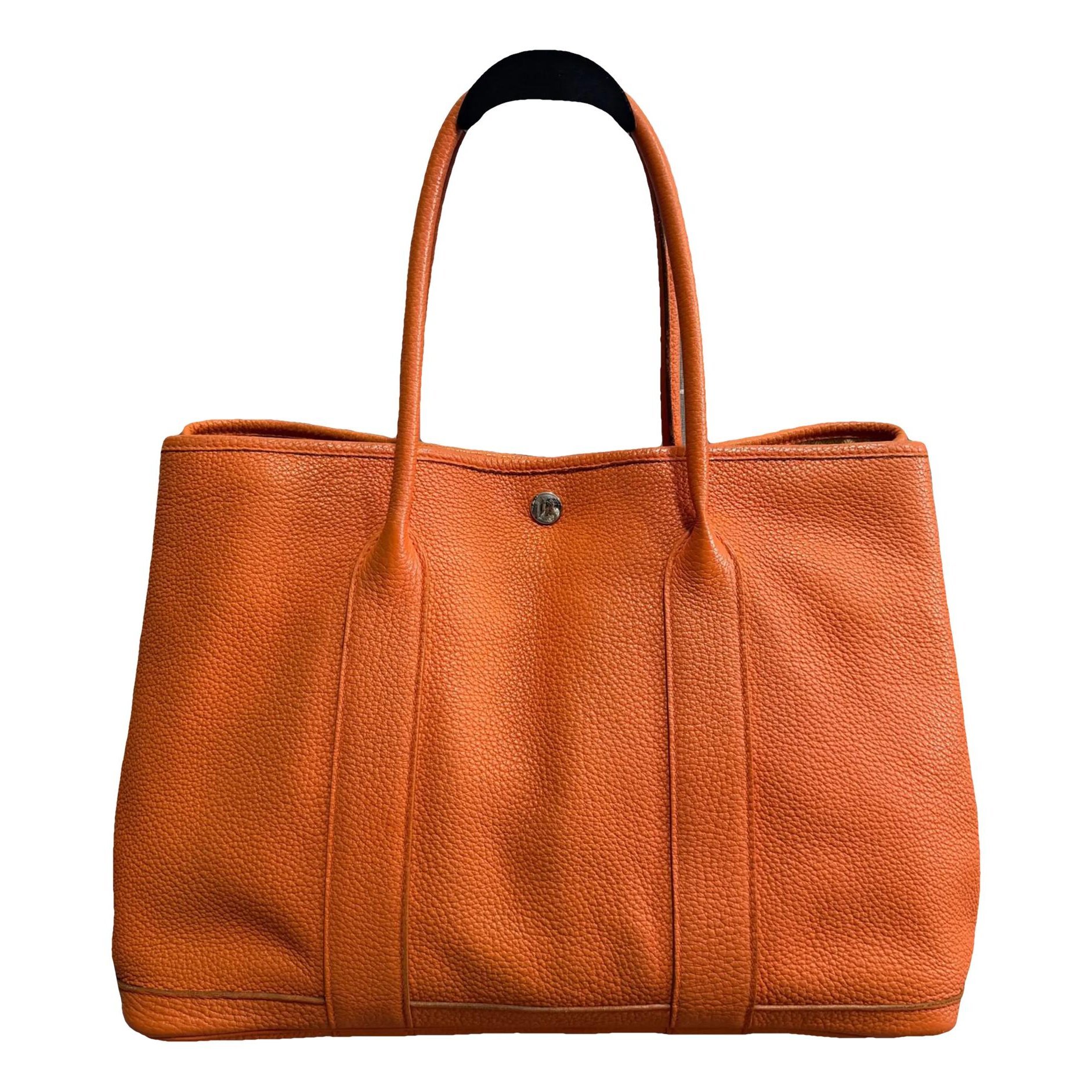 Garden Party leather handbag