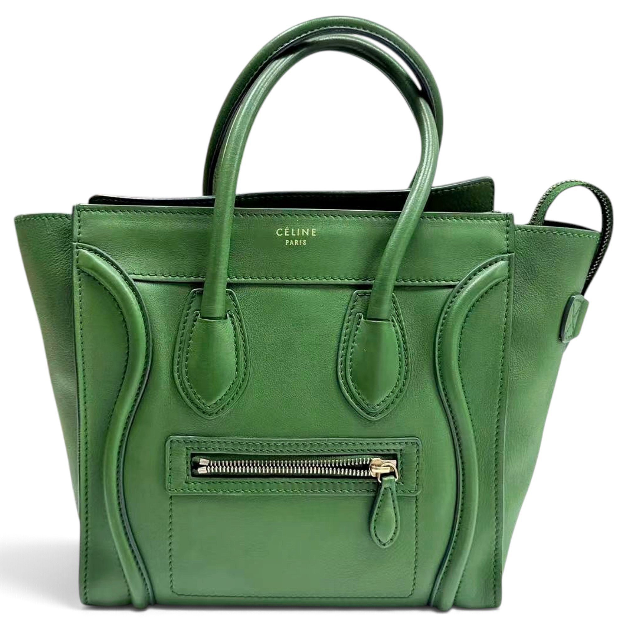 Luggage leather handbag