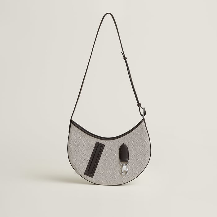 P'tit Arcon Toile & Cuir Bag