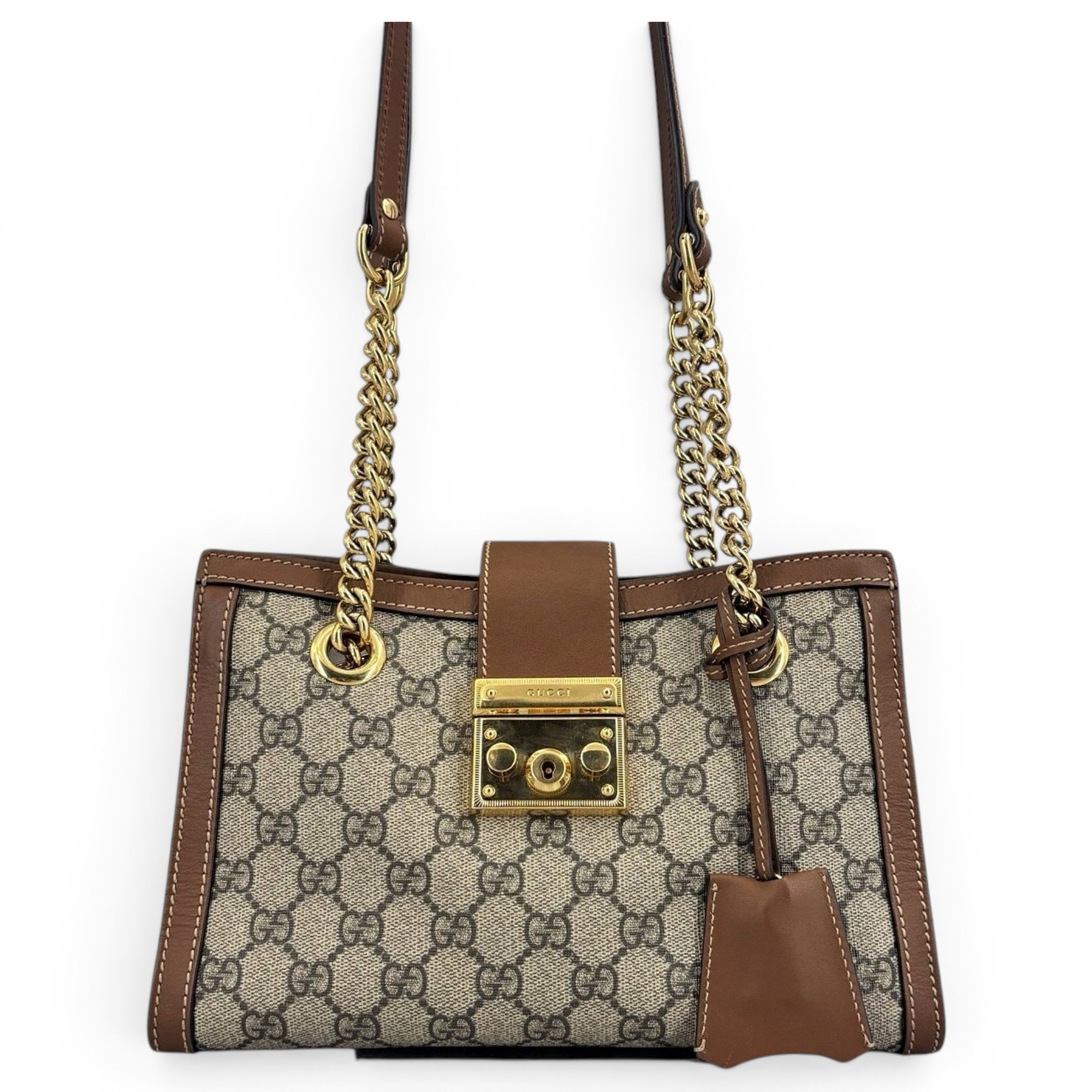 Padlock cloth handbag