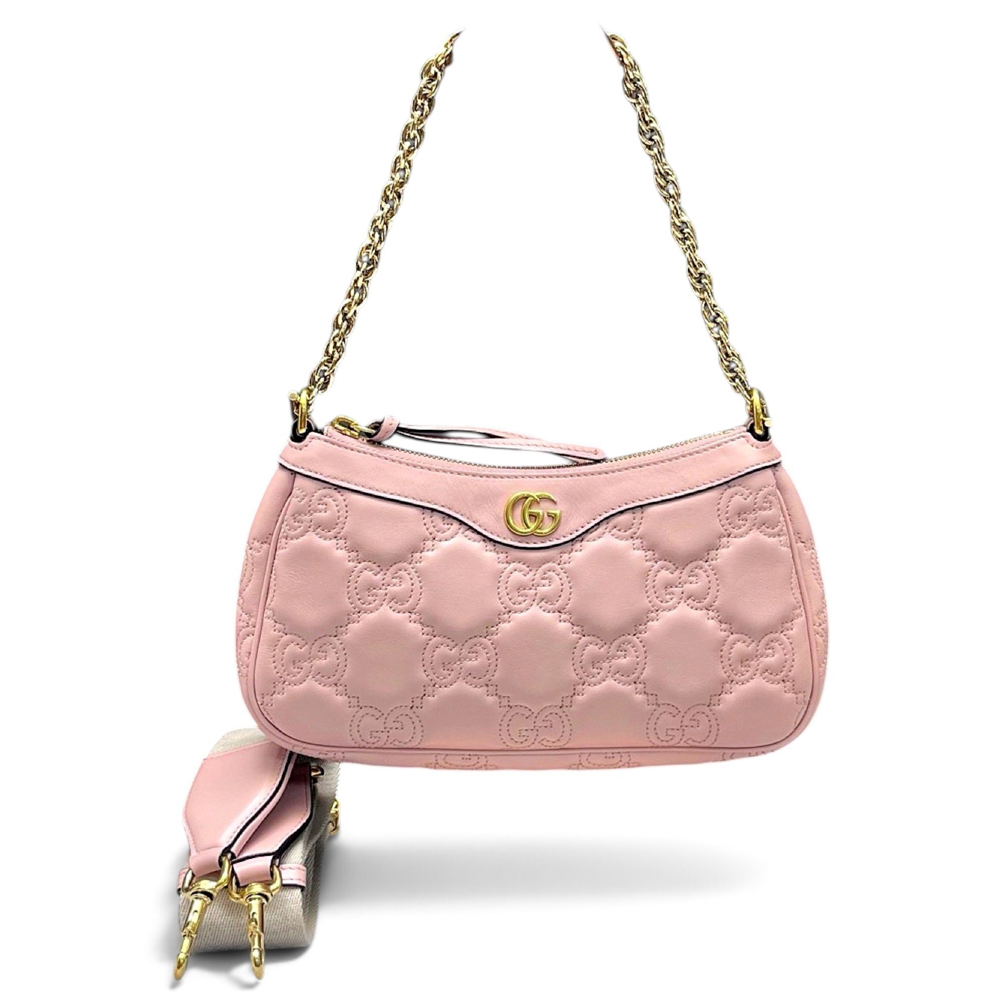 GG Marmont Chain Matelasse leather handbag