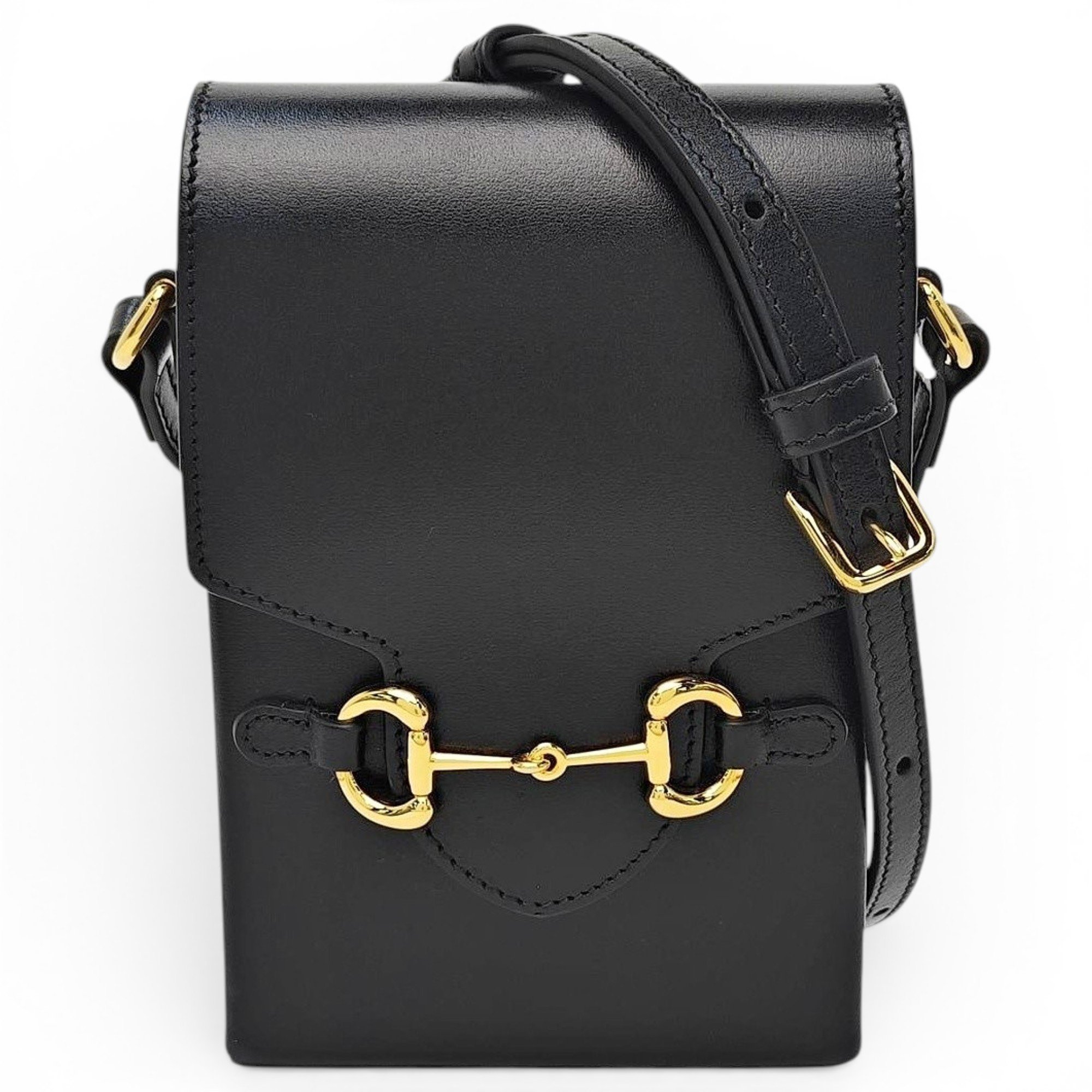 Handle Horsebit 1955 leather handbag