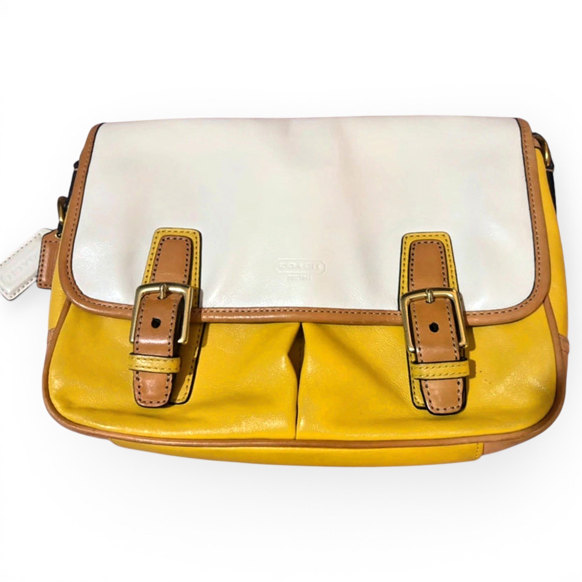 Leather crossbody bag