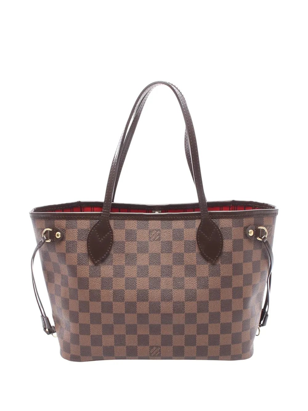 2008 Damier Ebene Neverfull PM tote bag
