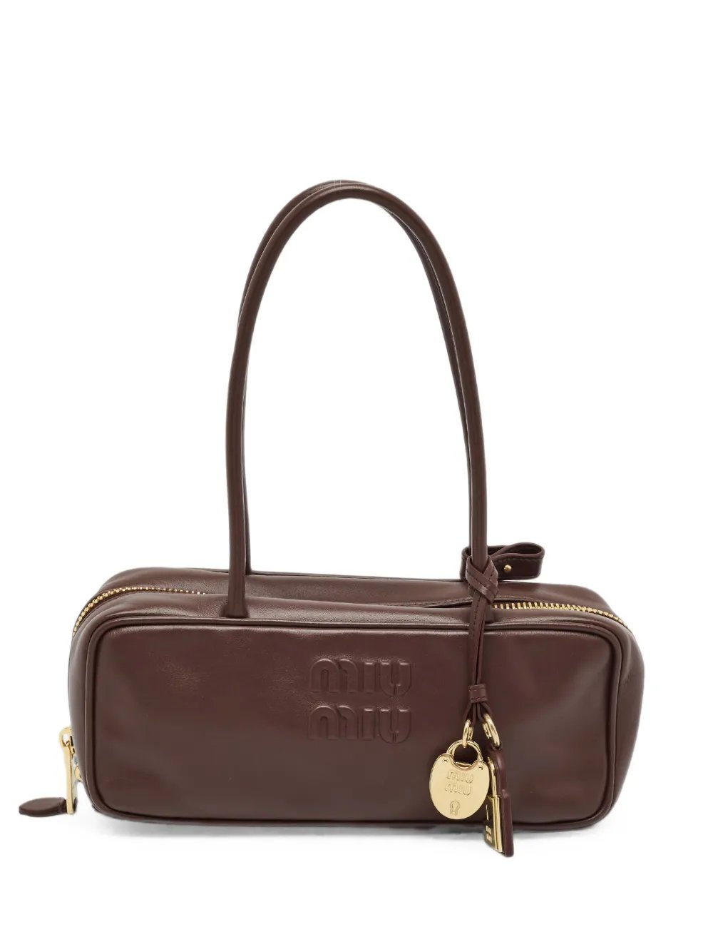 Miu Miu small Beau leather tote bag