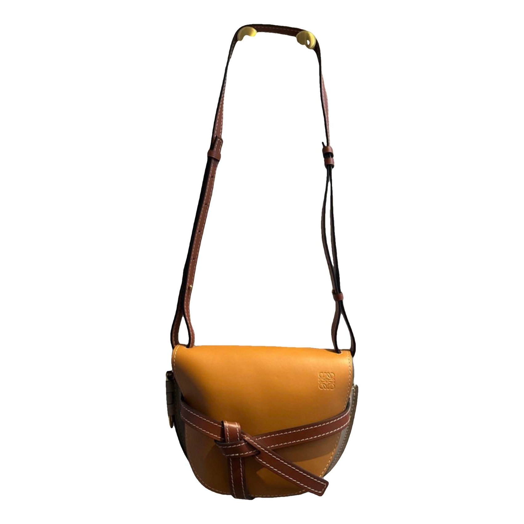 Gate leather crossbody bag