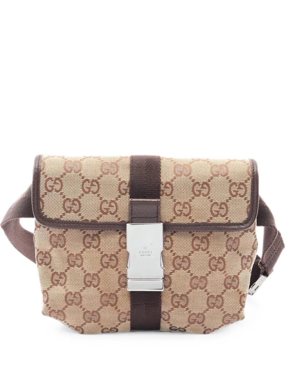 2000s GG canvas belt bag