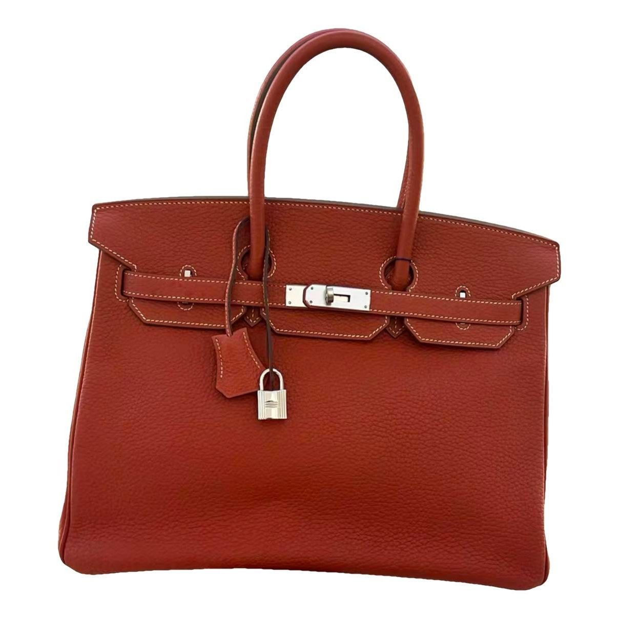Hermes Birkin 35 leather handbag