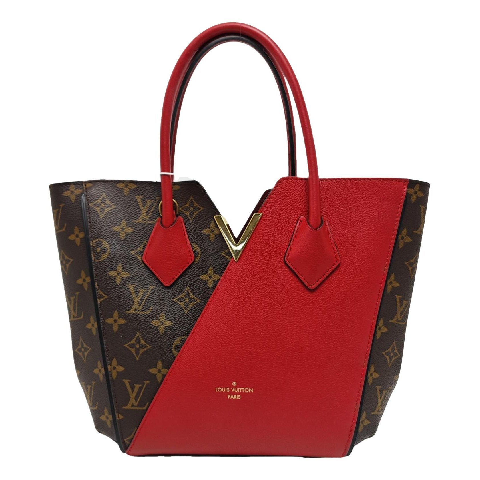 Kimono leather handbag