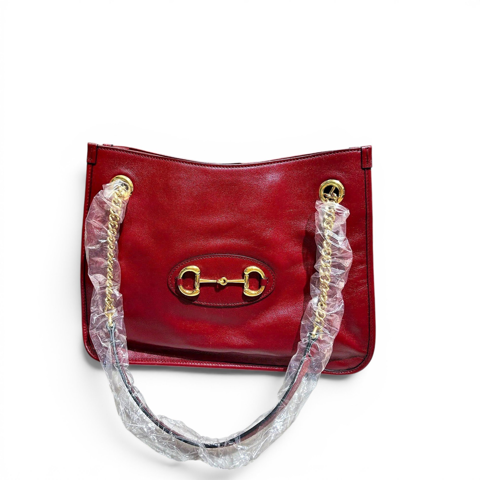 Horsebit 1955 Chain leather tote