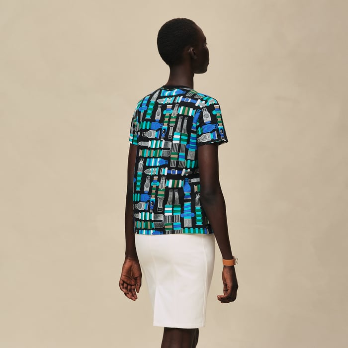 Noir "Bride a Bloc" Straight T-shirt