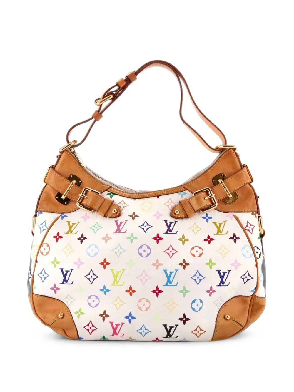 Greta Handbag Monogram Multicolor hobo bag