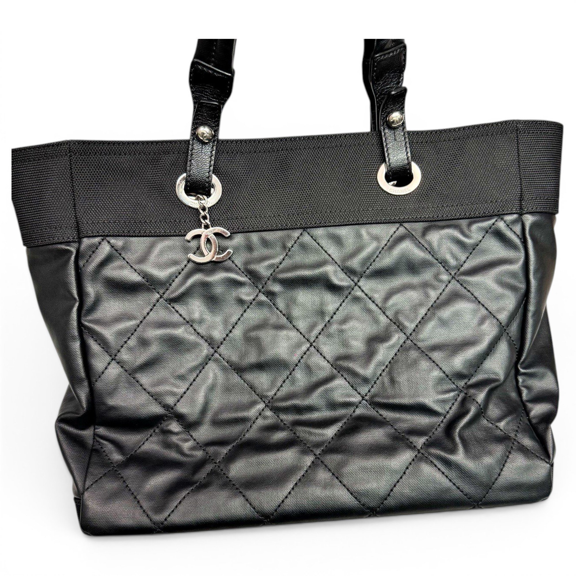 Paris-Biarritz vinyl tote