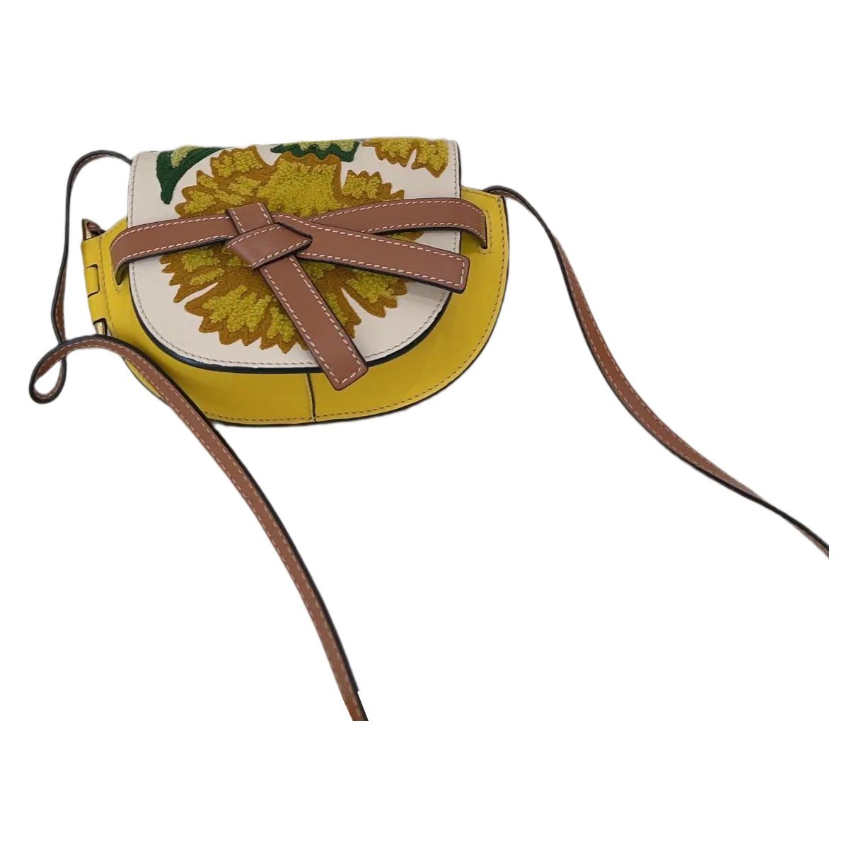 Gate leather crossbody bag