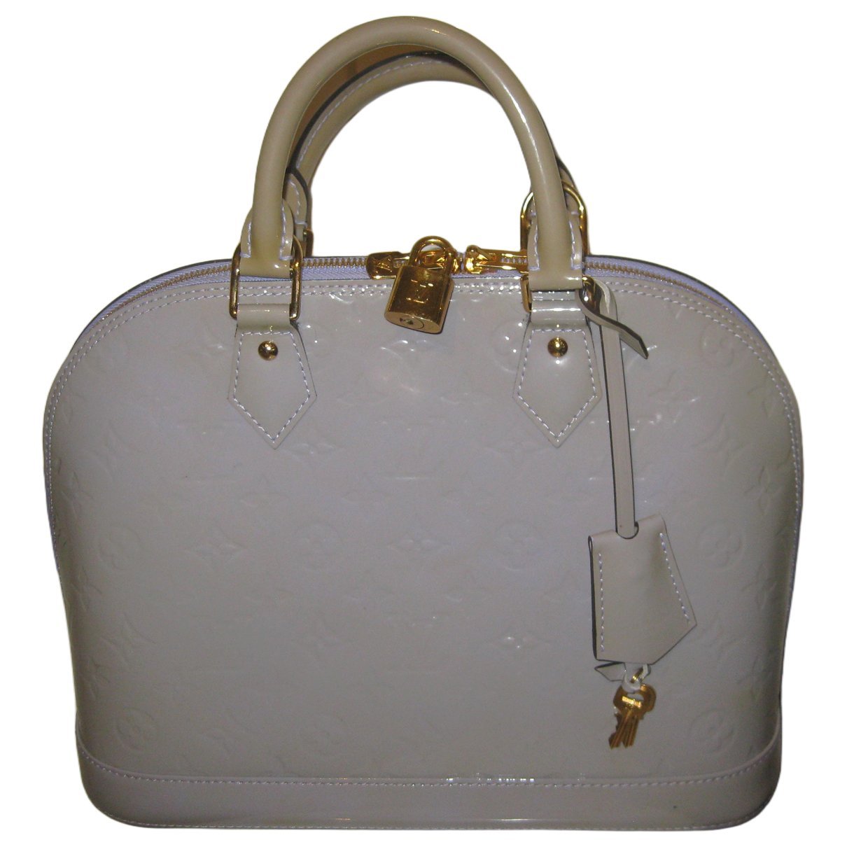 Alma patent leather handbag