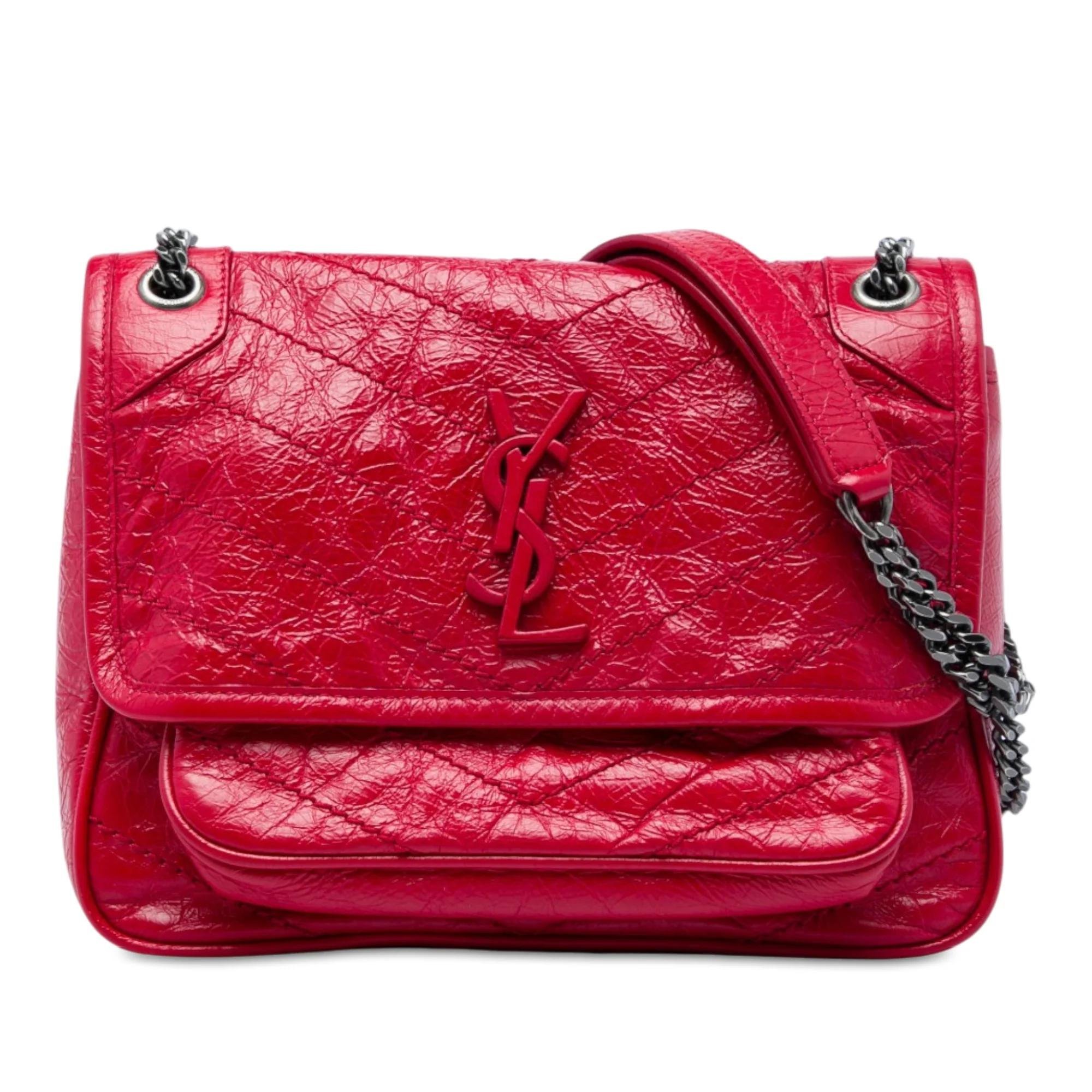 Niki pony-style calfskin handbag