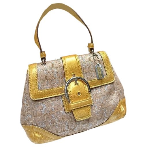 Signature Sufflette cloth handbag