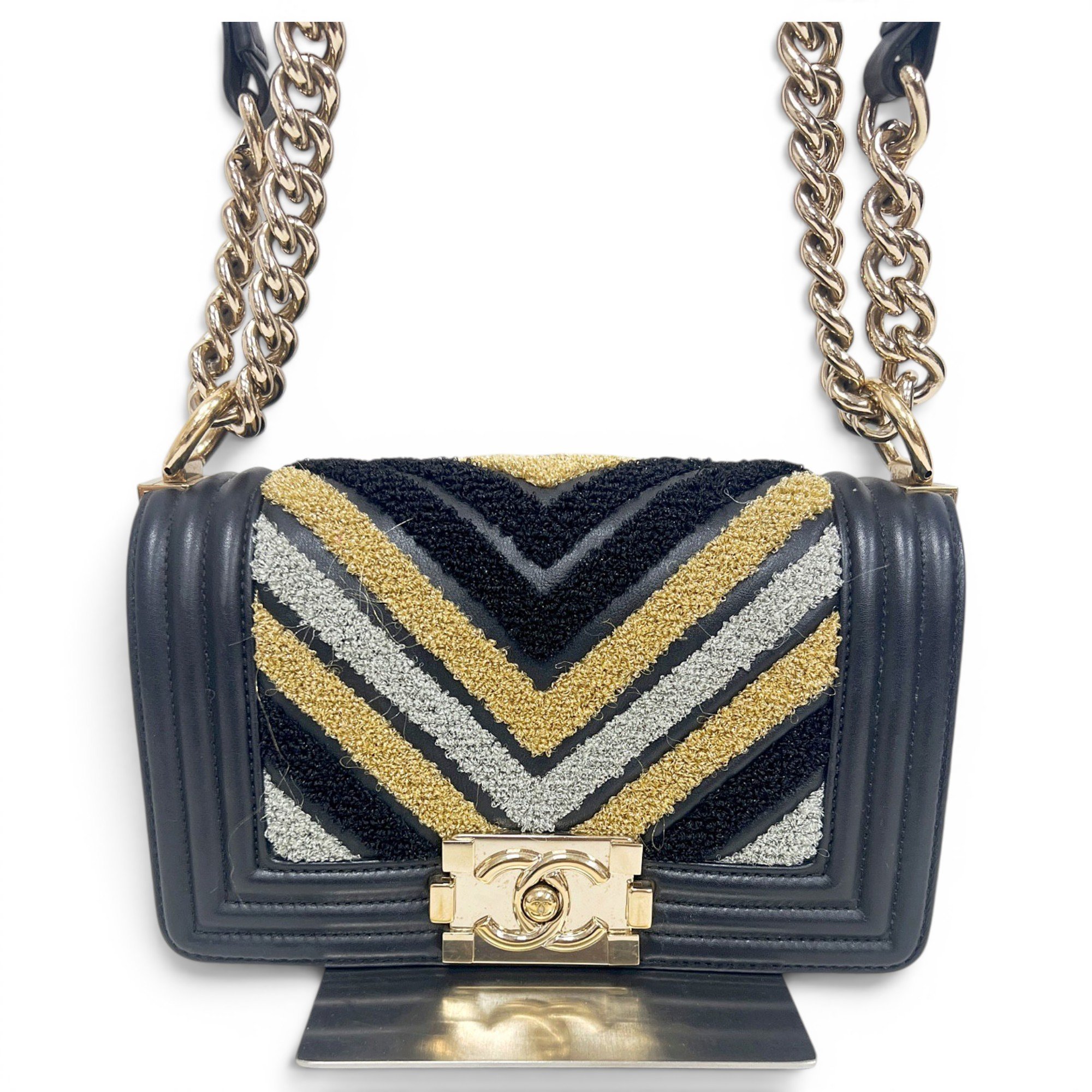Chanel Boy leather crossbody bag