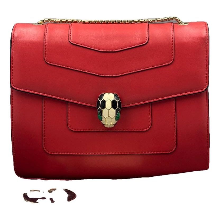Serpenti pony-style calfskin handbag