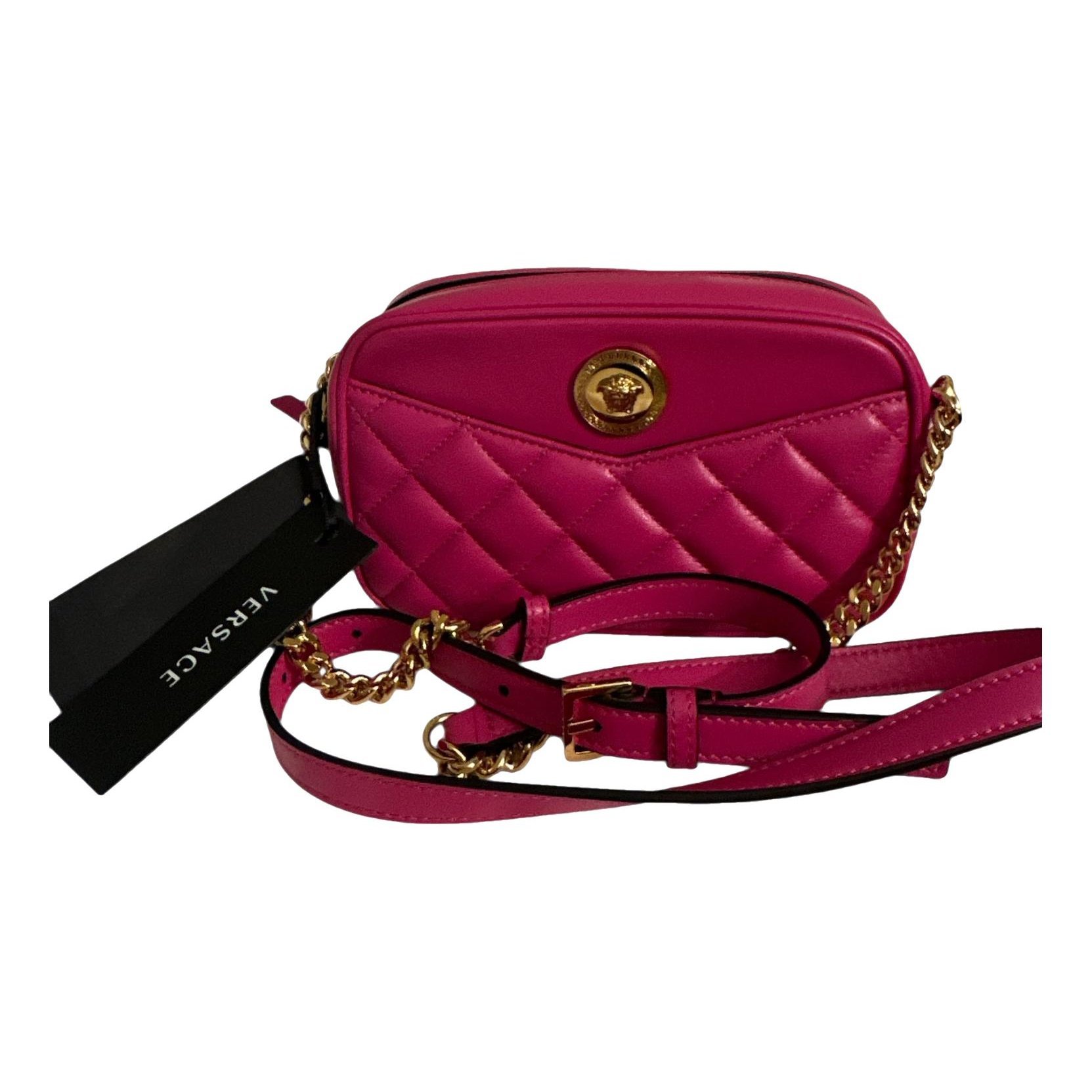 Versace La Medusa leather handbag