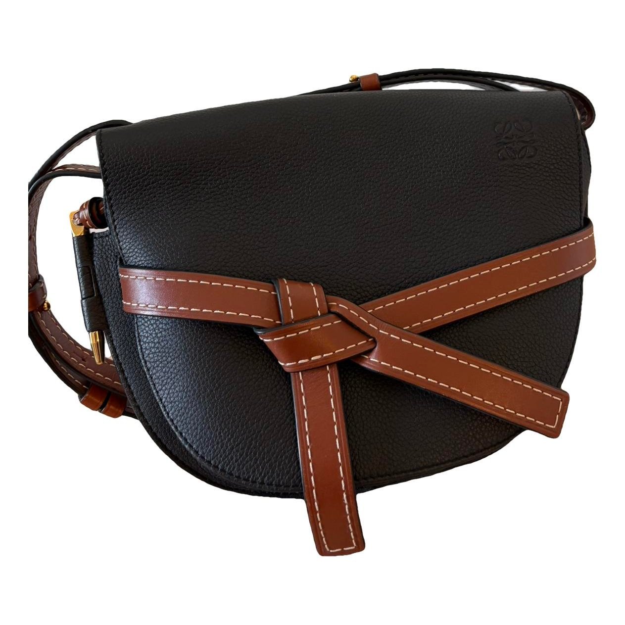 Gate leather crossbody bag