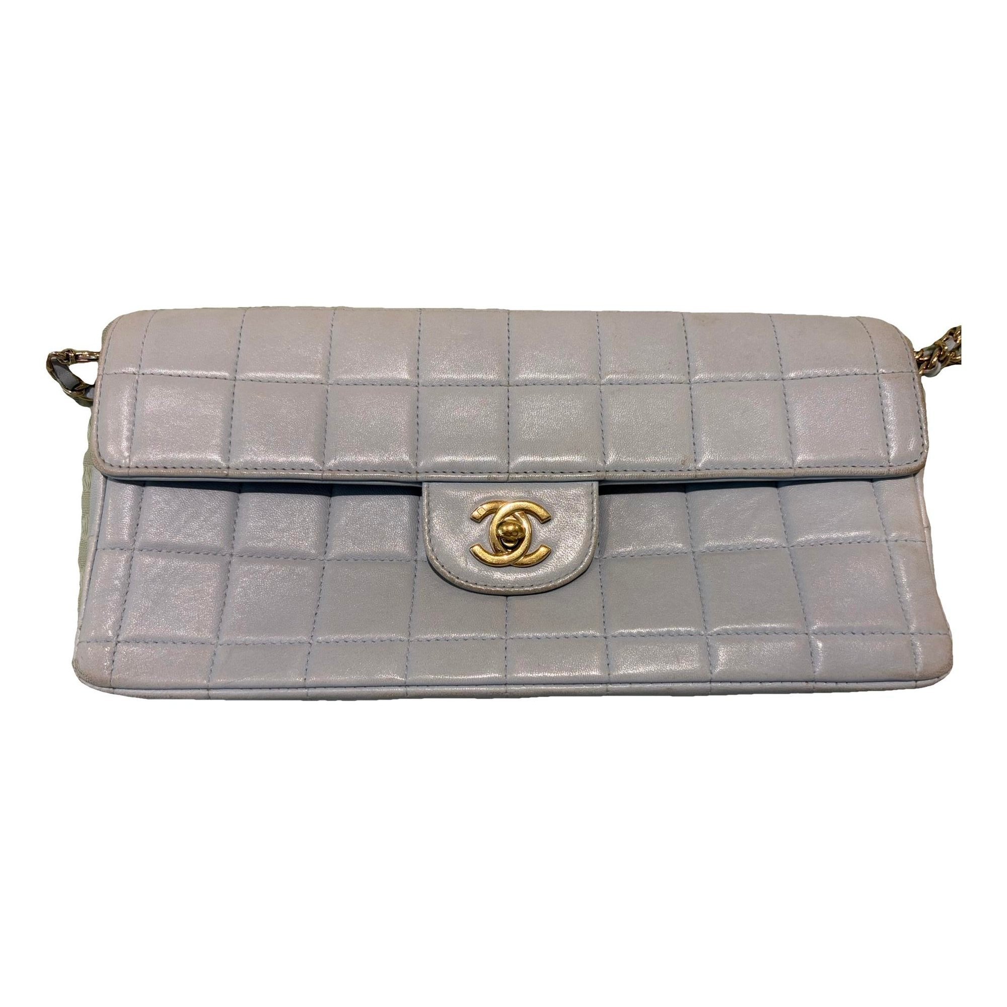 East West Chocolate Bar leather handbag