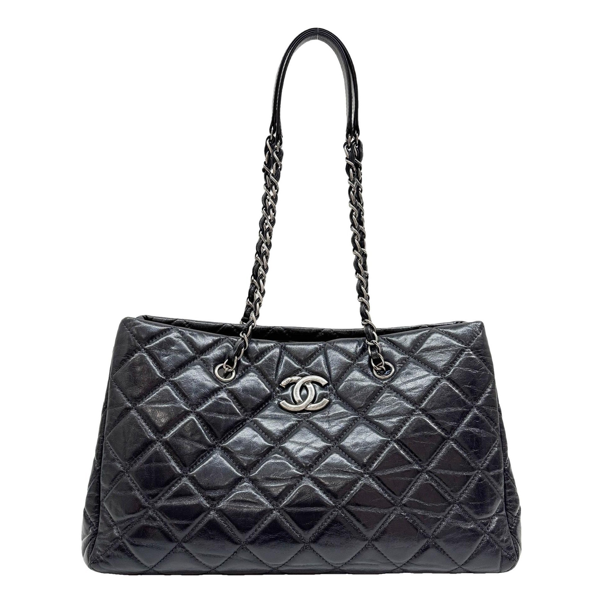 Classic CC Shopping leather tote